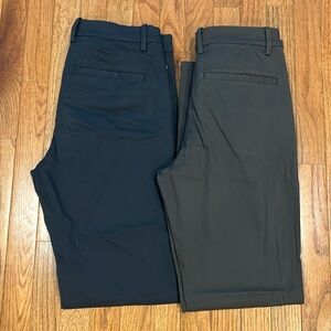 Lot 2. Birddogs pants. 32x32 (navy and grey olive)